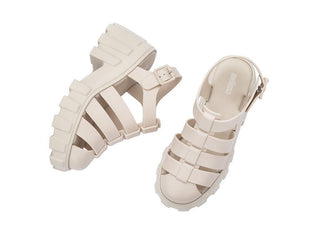 Megan Beige Platform Sandal - Melissa