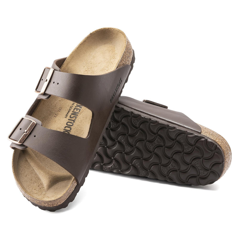 Arizona Dark Brown Birko-Flor Narrow - Birkenstock