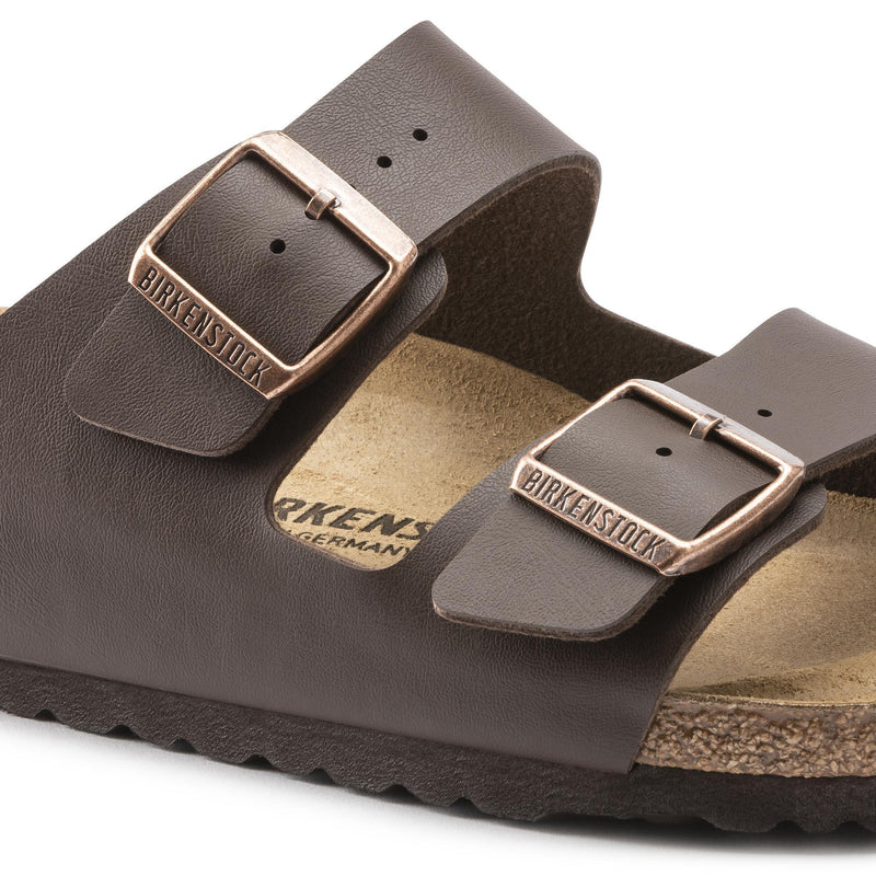 Arizona Dark Brown Birko-Flor Narrow - Birkenstock