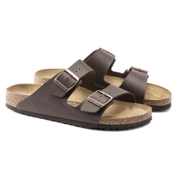 Arizona Dark Brown Birko-Flor Narrow - Birkenstock