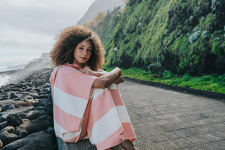 Set Coral Poncho - Futah