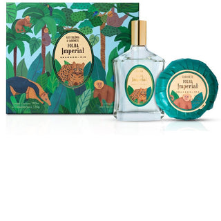 Kit Colónia + Sabonete barra  Folha Imperial - Granado