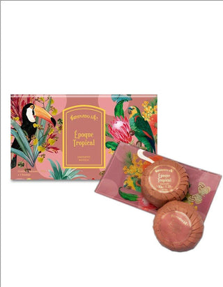 Époque Tropical Glass Tray + 2 Bar Soaps Kit - Granado