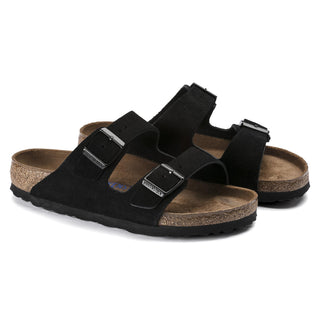 Arizona Soft Footbed Black Narrow - Birkenstock