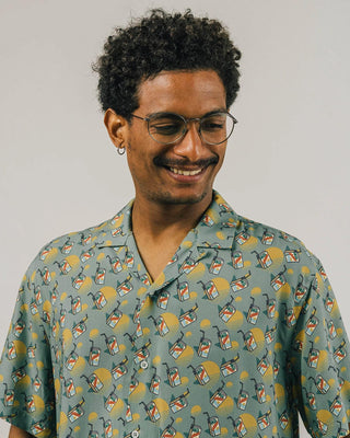 Água Coco Aloha Shirt - Brava Fabrics