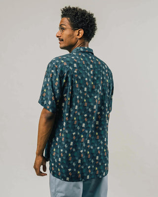 Chairs Aloha Shirt Navy - Brava Fabrics