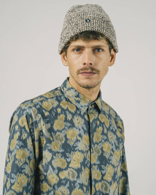 Flower Shirt Navy - Brava Fabrics