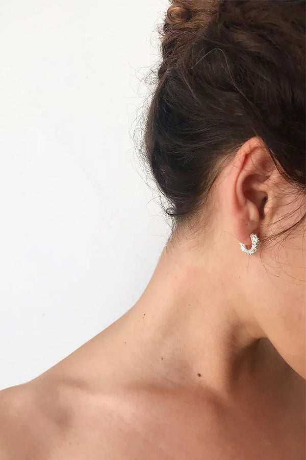 Lorena Silver Earrings - Inês Telles