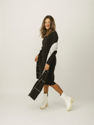 Knitted Belted Dress - Mila.Vert