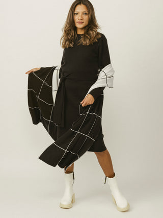 Knitted Belted Dress - Mila.Vert