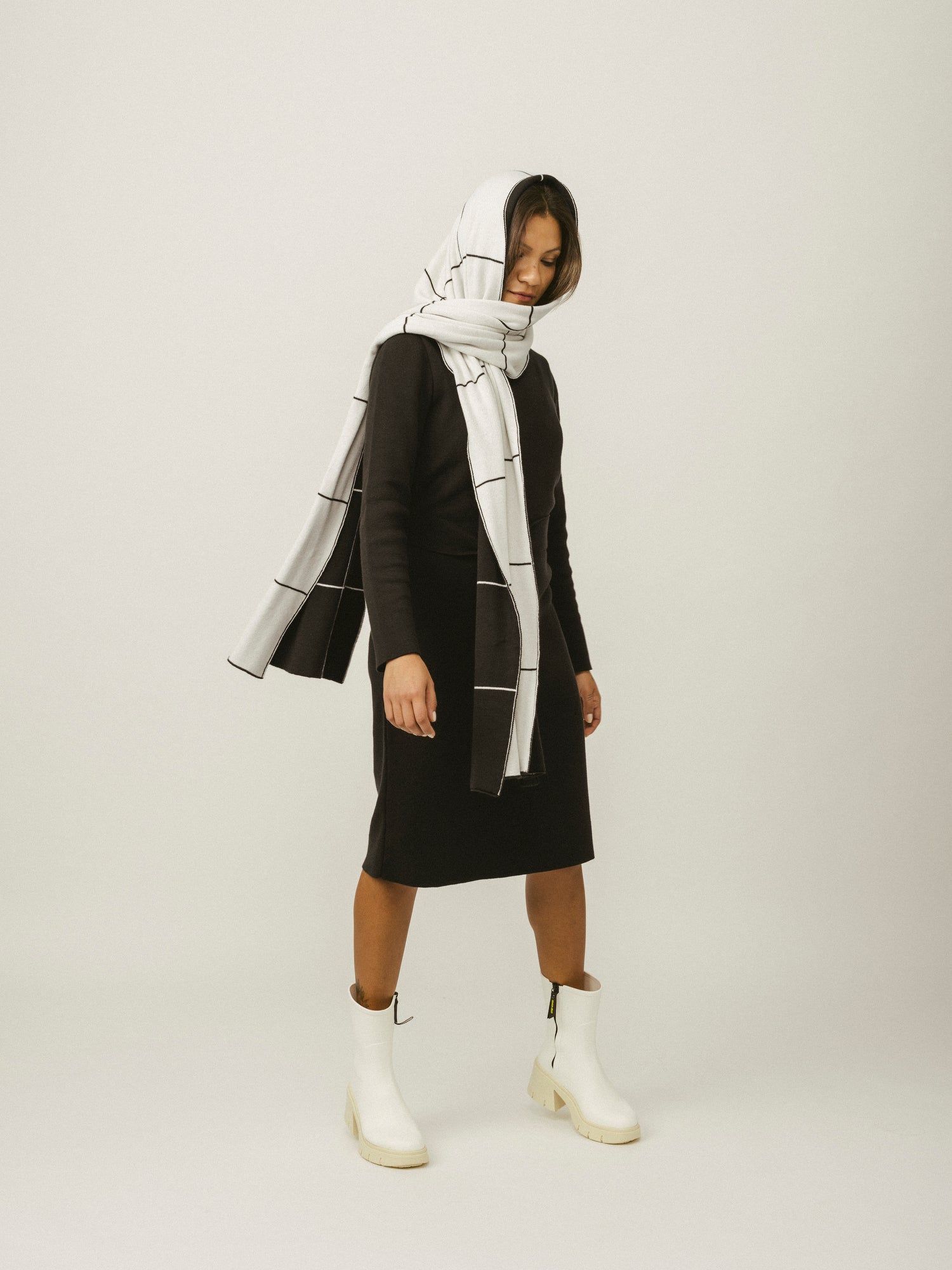 Knitted Belted Dress - Mila.Vert