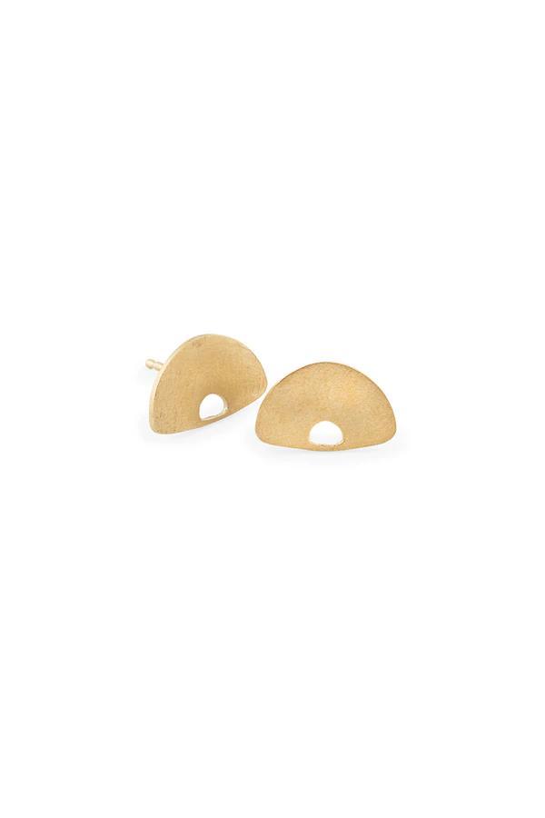Solar Short Gold Plated  Earring - Inês Telles