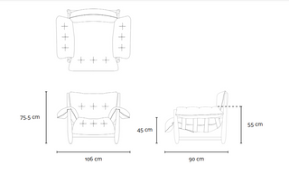 Mole Armchair - Edição Especial 1957 . Sergio Rodrigues