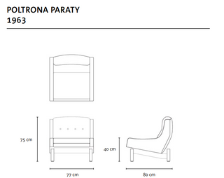 Paraty Armchair - 1959 . Sergio Rodrigues