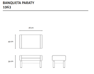 Paraty Armchair - 1959 . Sergio Rodrigues