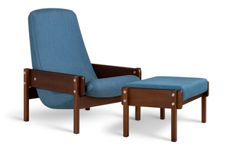 Vronka Footstool - 1962 . Sergio Rodrigues