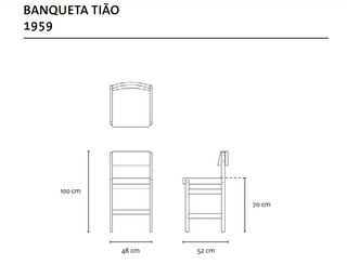Tião Bar Stool - 2000 . Sergio Rodrigues