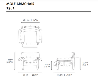 Mole Armchair - Sheriff 1961 . Sergio Rodrigues