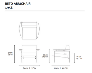 Beto Armchair- 1958 . Sergio Rodrigues
