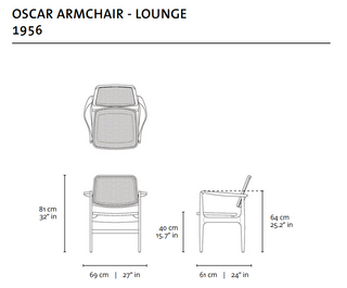 Oscar Armchair - 1956 . Sergio Rodrigues