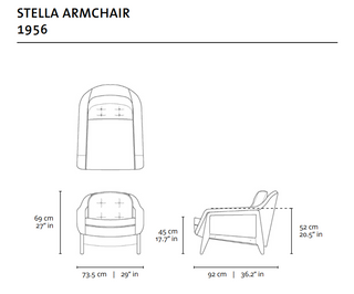 Stella Armchair - 1956 . Sergio Rodrigues