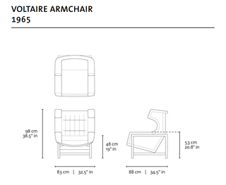 Voltaire Armchair - 1965 . Sergio Rodrigues