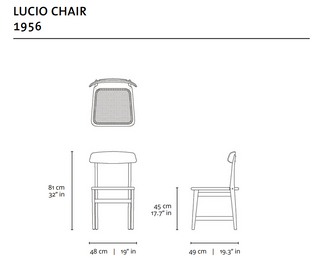 Lucio Chair - 1956 . Sergio Rodrigues