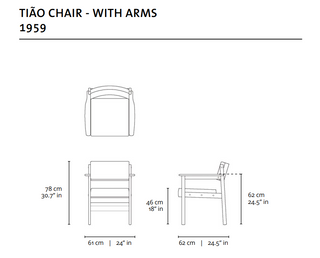 Tião Chair with Arms - 1963 . Sérgio Rodrigues