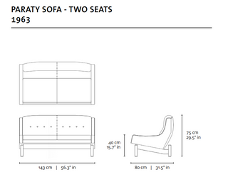 Paraty Sofa - 1959 . Sergio Rodrigues