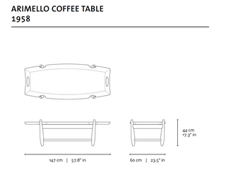 Arimello Coffee Table - 1958 . Sergio Rodrigues