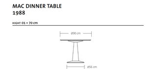 Mac Dinner Table - 1993 . Sergio Rodrigues