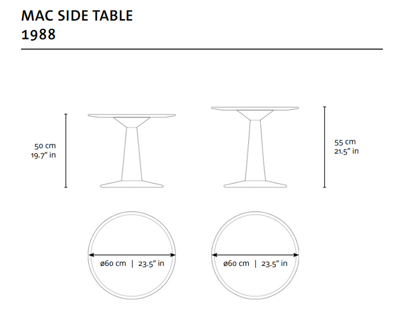 Mac Side Table - 1993 . Sergio Rodrigues
