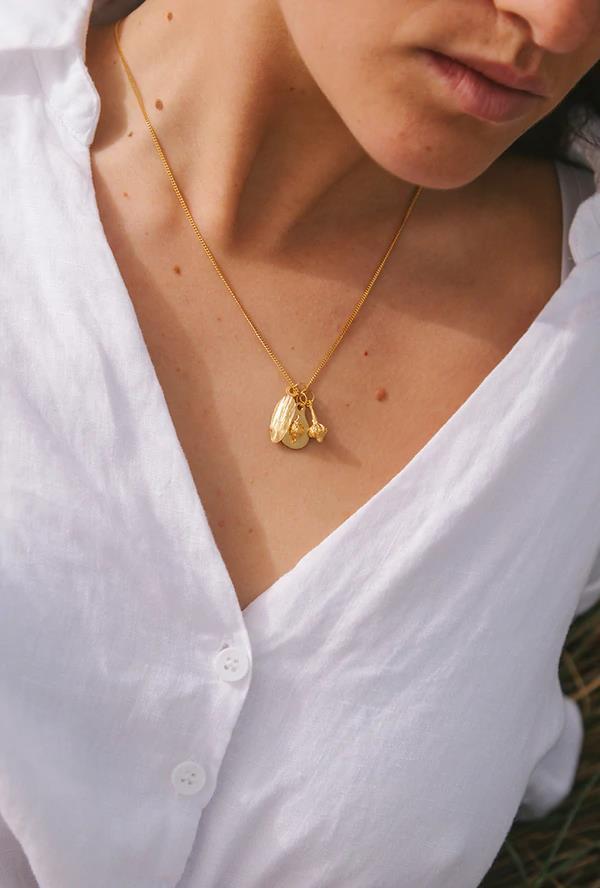 Floria I Golden Necklace - Inês Telles