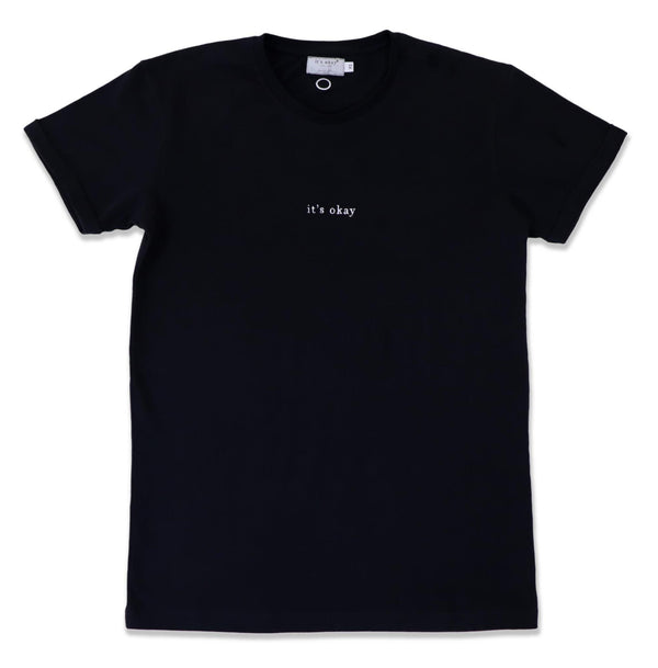 Essential Black T-Shirt - It´s Okay