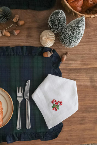 Christmas Bengal Napkin - Aida Home Living
