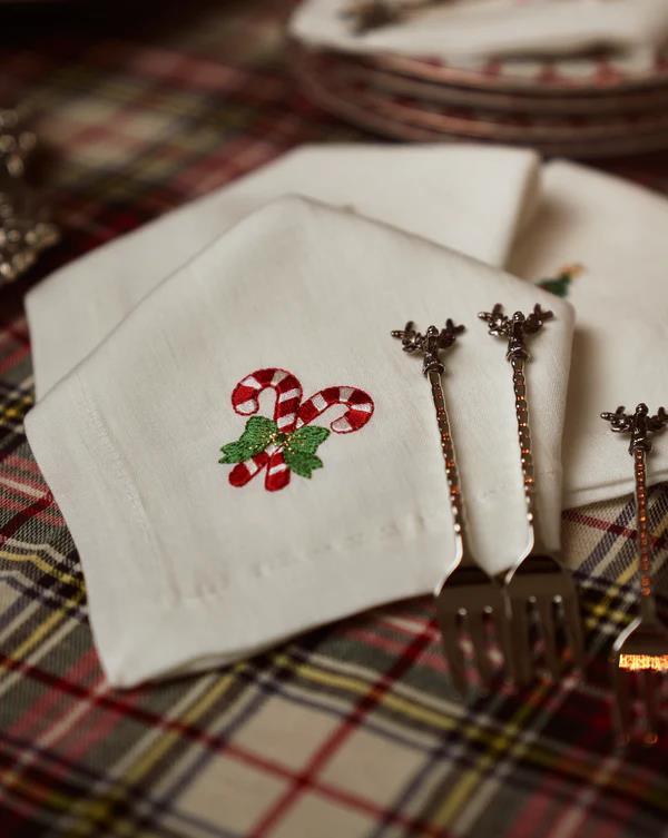 Christmas Bengal Napkin - Aida Home Living