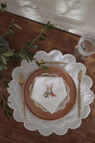 Bunny Napkin - Aida Home Living