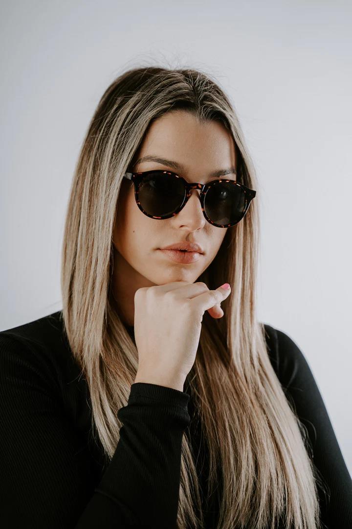 MOON Dark Tortoise Sunglasses - Broolls