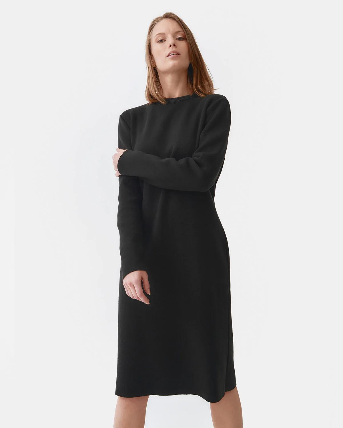 Knitted Belted Dress - Mila.Vert