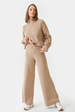 Knitted Long Trousers - Mila.Vert