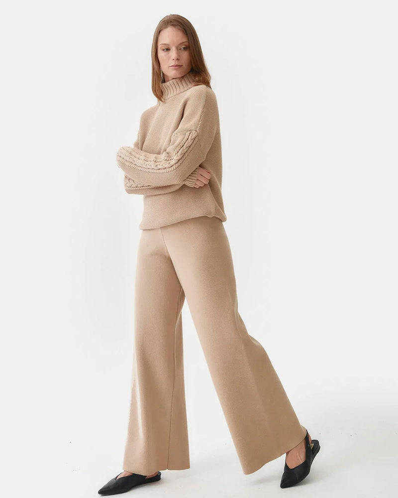 Knitted Long Trousers - Mila.Vert