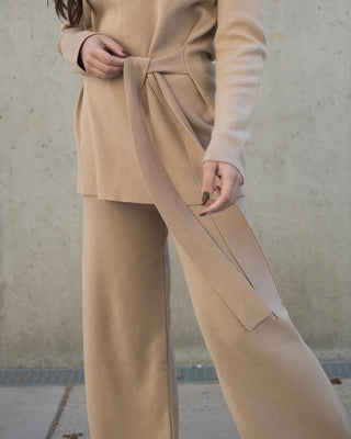 Knitted Long Trousers - Mila.Vert