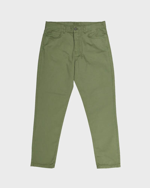 Olive Green Trousers - ELEX