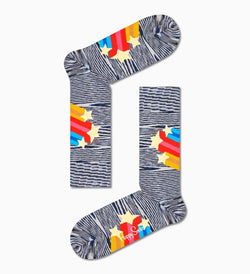 Shooting Stars Sock - Happy Socks