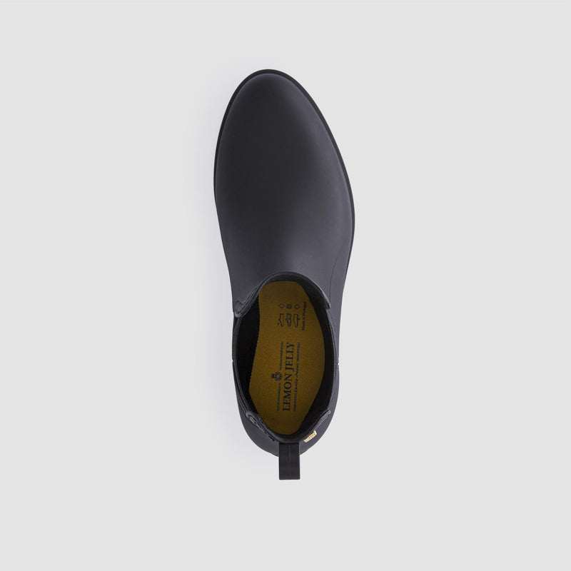 SPLASH 01 Black Ankle Boots - Lemon Jelly