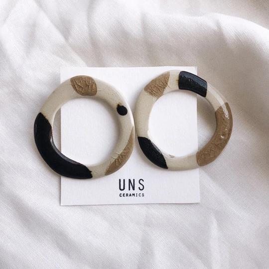 Antônia Autumn Earring - Uns Ceramics