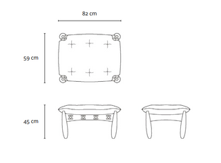 Mole Footstool - 1961 . Sergio Rodrigues